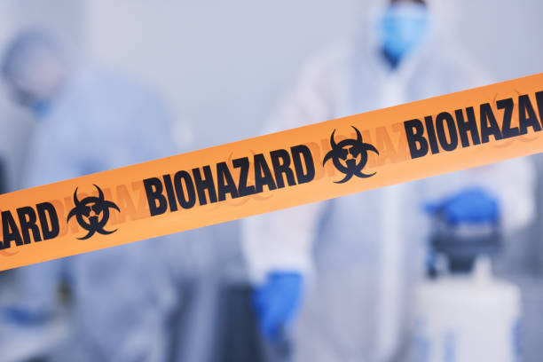 Professional Crime Scene Cleanup technician working in Cortland, NY